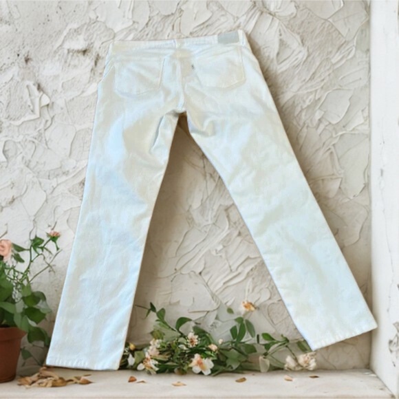Levi's White Slim 712 Straight Leg Jeans . - Picture 1 of 11